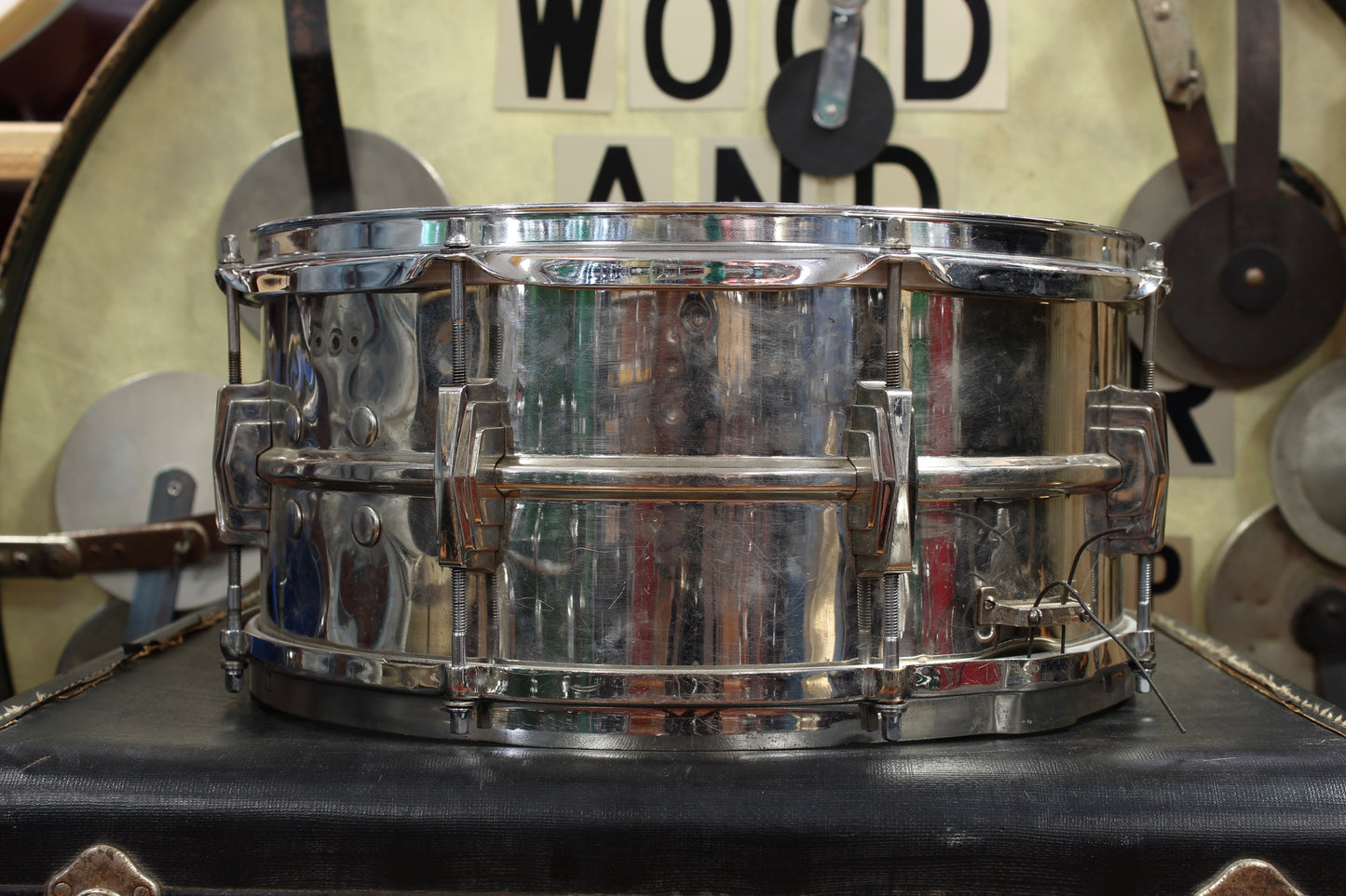 1935 Ludwig & Ludwig 6.5"x14" Silver Anniversary Snare Drum