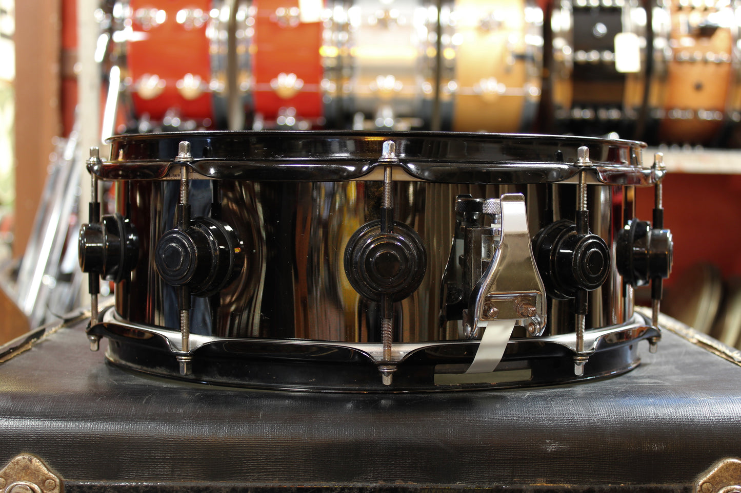 DW 5x14 Black Nickel Over Brass Snare Drum