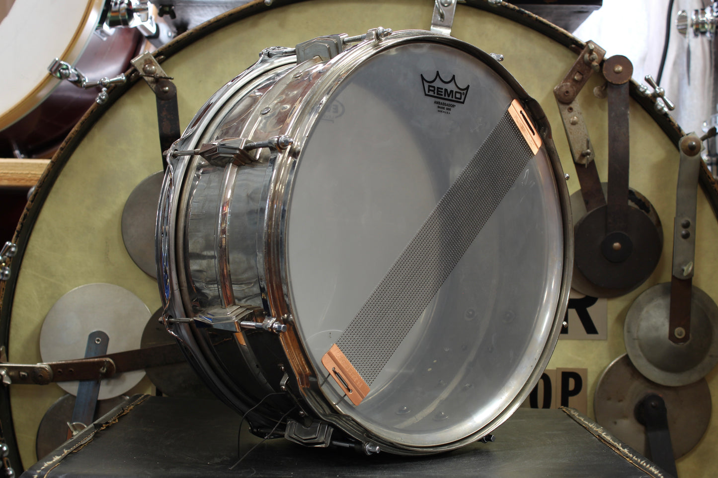 1935 Ludwig & Ludwig 6.5"x14" Silver Anniversary Snare Drum