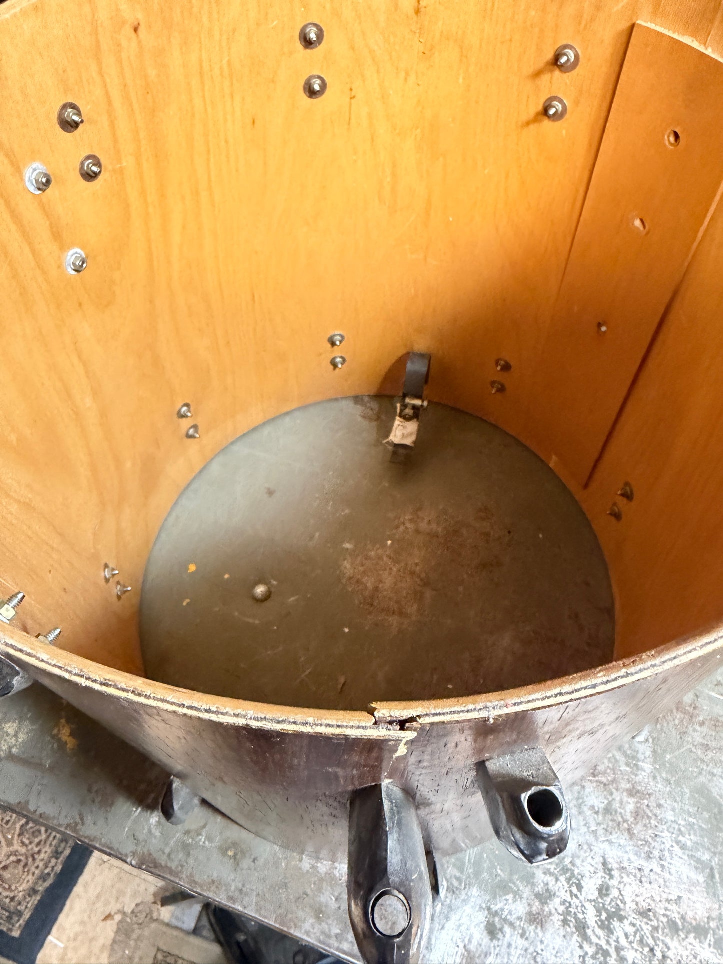 1960s Sonor Teardrop era Rosewood 16x16 Floor Tom Project