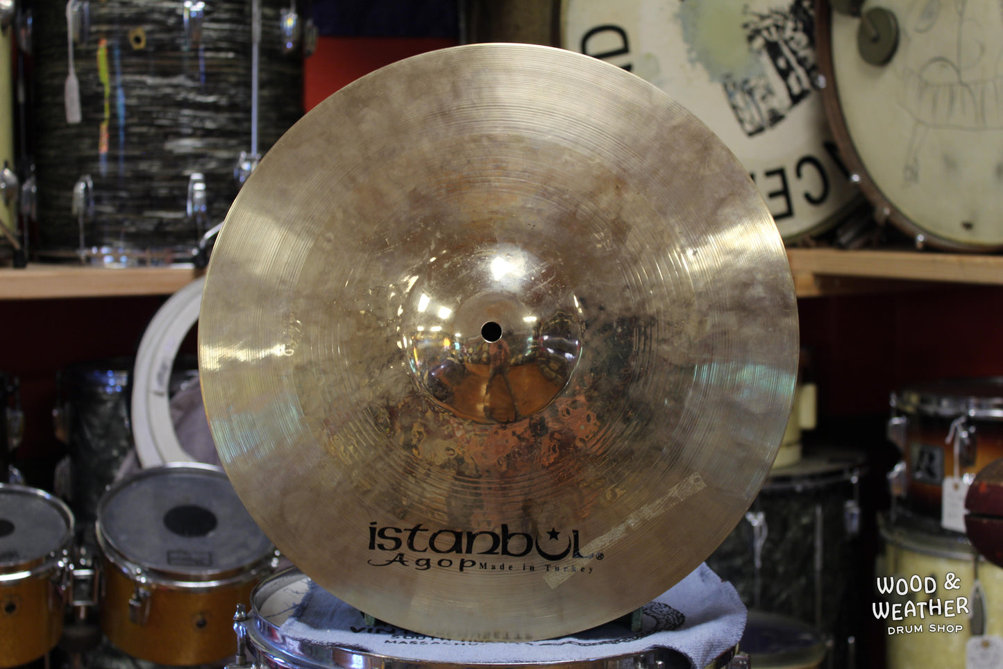 Used Istanbul Agop 16" Xist Power Crash Cymbal 1116g