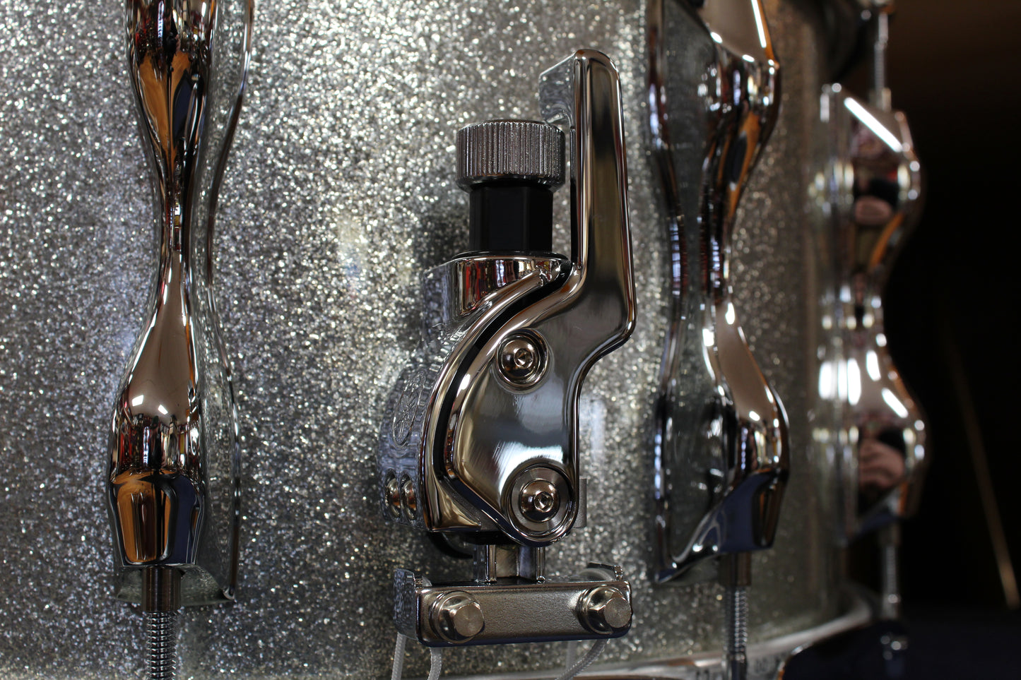 Yamaha 14x8 Recording Custom Snare Drum - Silver Sparkle