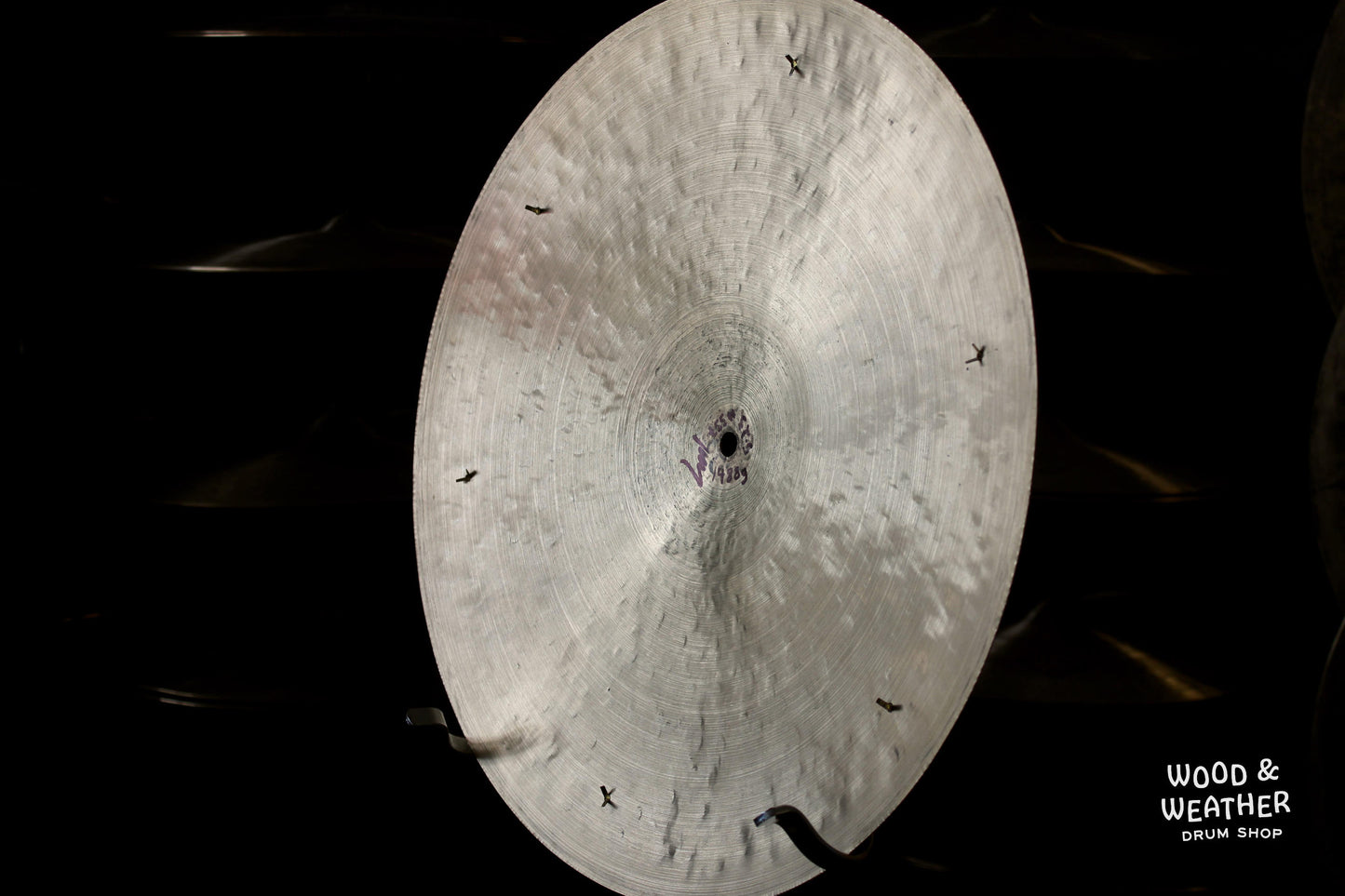 Mongiello Cymbals 18" Prestige Series Type III Eric Binder Signature Ride Cymbal w/ Rivets 1488g