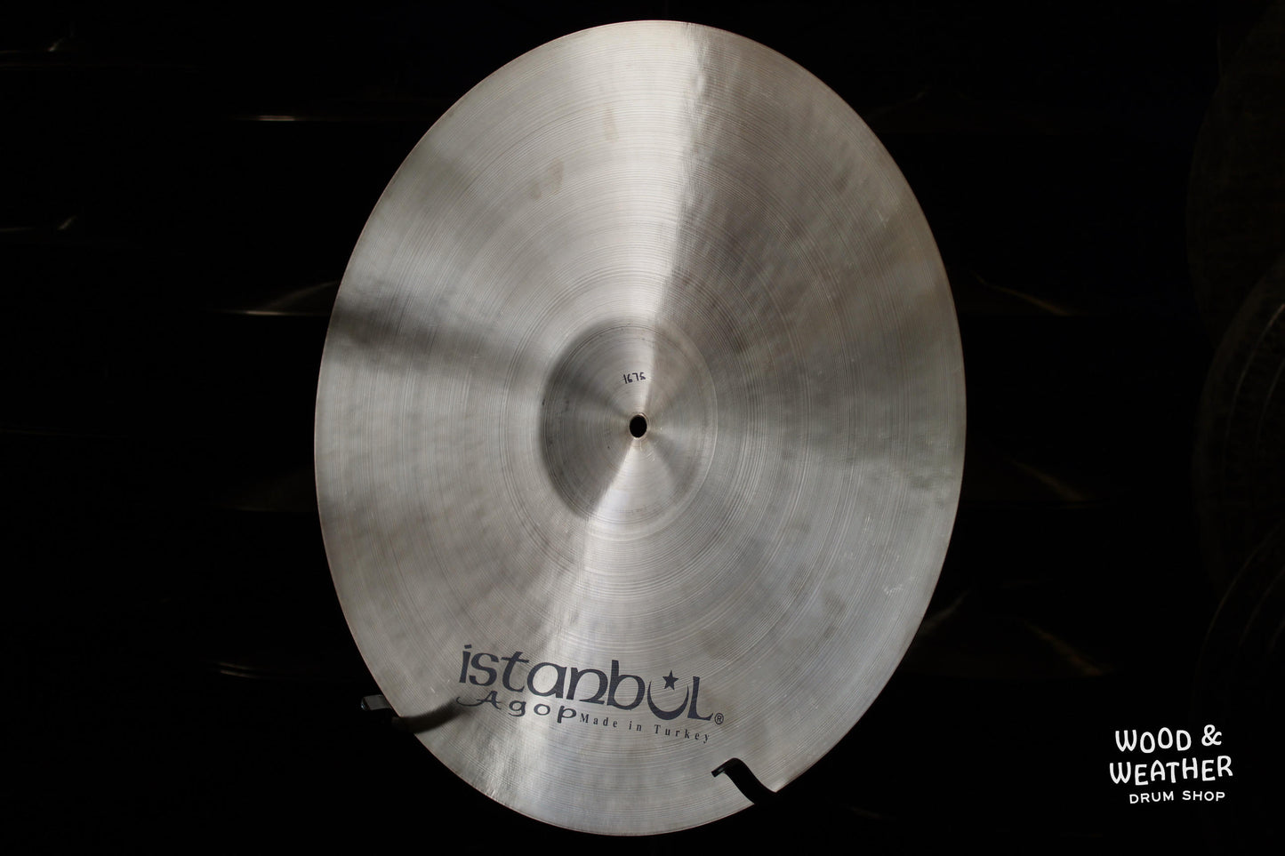 Istanbul Agop 20" Xist Natural Crash Cymbal 1675g