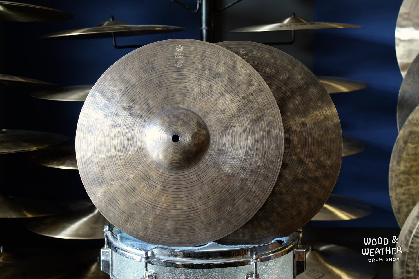 Istanbul Agop 14" 30th Anniversary Hi-Hat Cymbals 725/795g