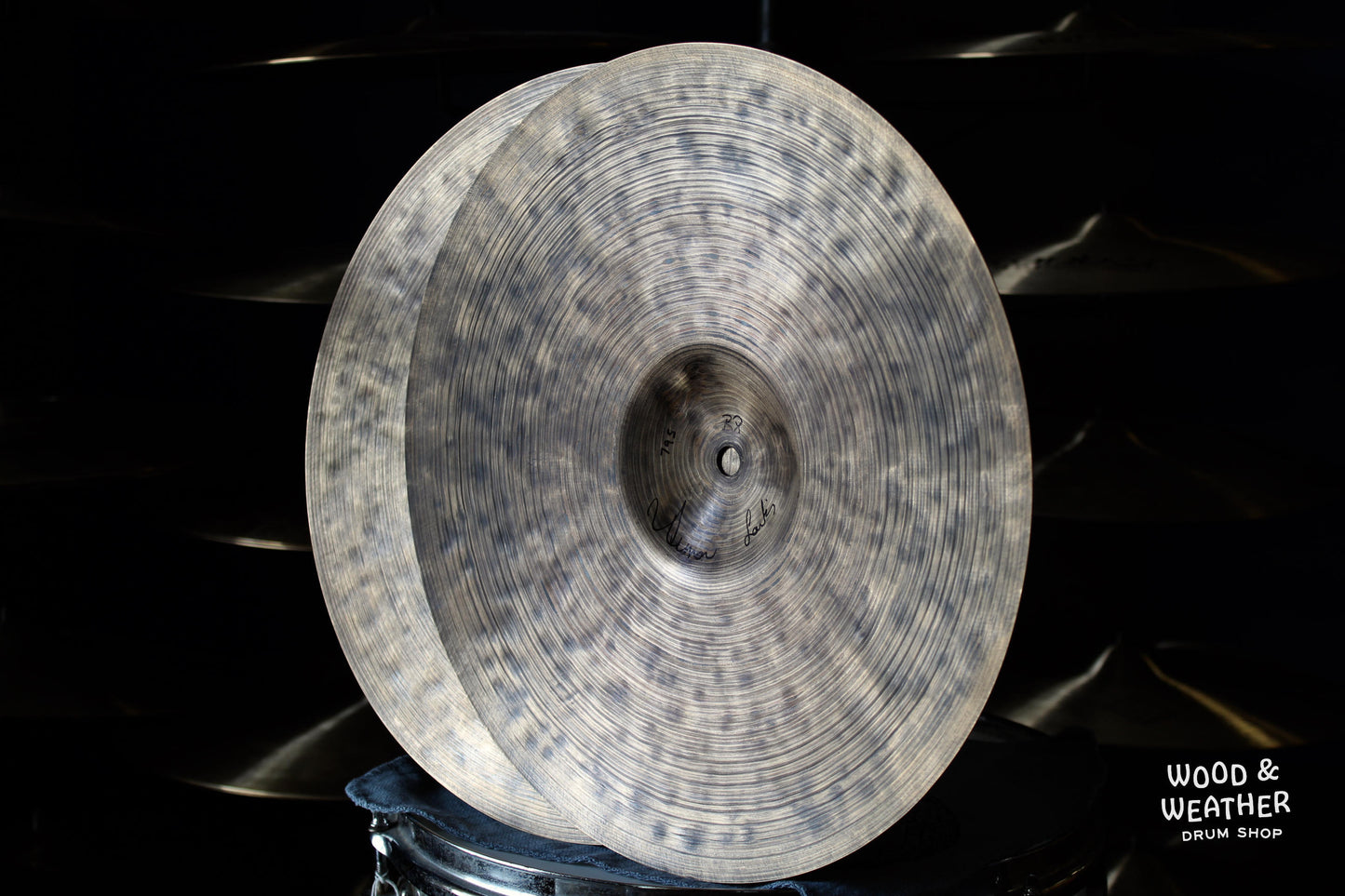 Istanbul Agop 14" 30th Anniversary Hi-Hat Cymbals 725/795g