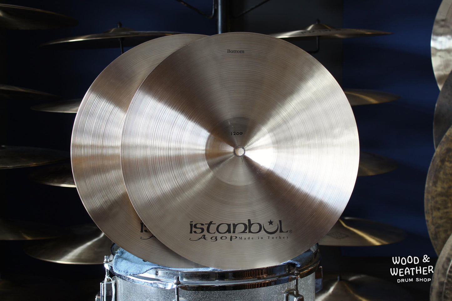 Istanbul Agop 14" Xist Natural Hi-Hat Cymbals 995/1200g