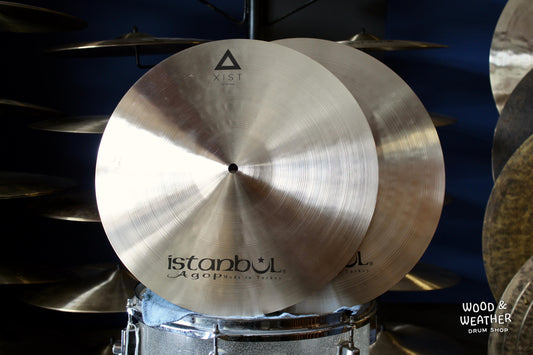 Istanbul Agop 15" Xist Natural Hi-Hat Cymbals 1070/1250g