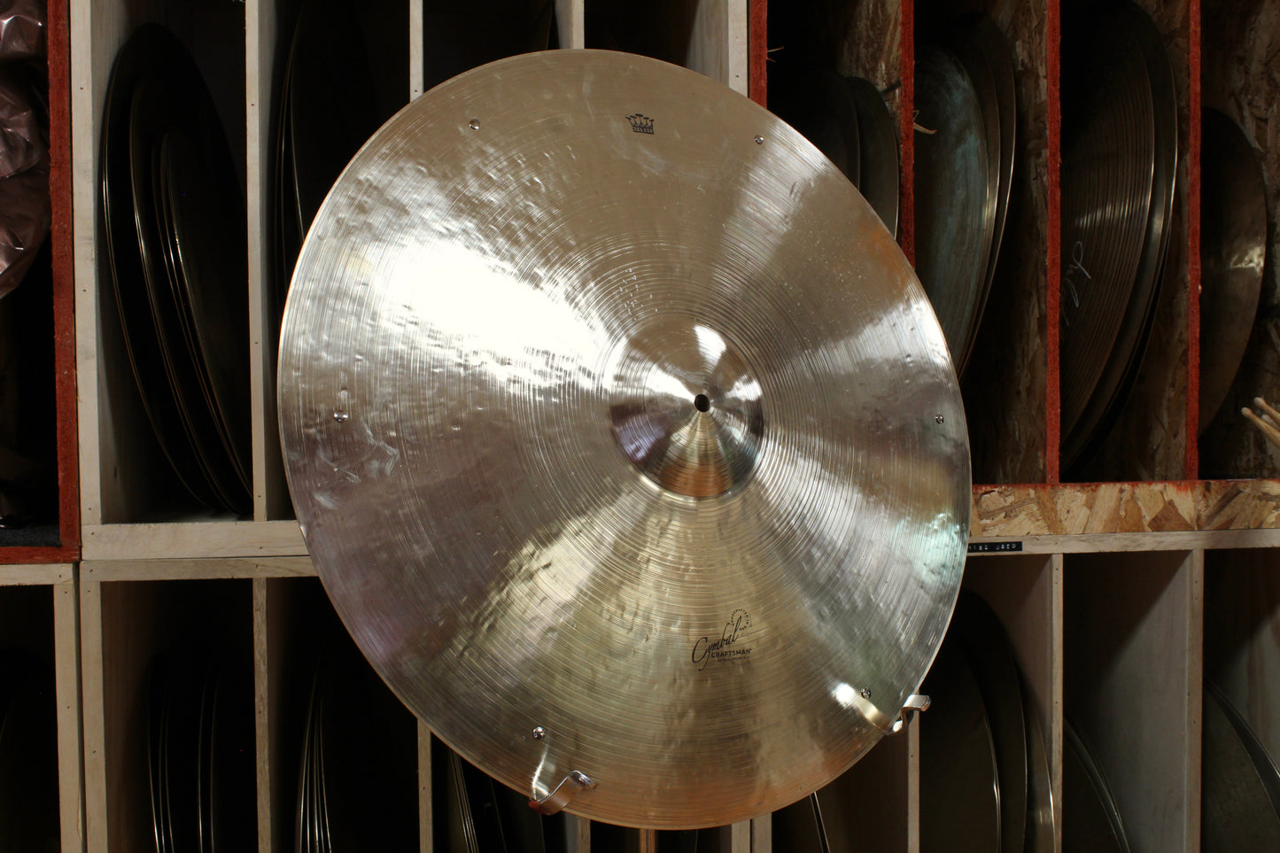 Cymbal Craftsman 22" Elvin-Inspired Dark Vintage Light Brilliant Ride 2266g