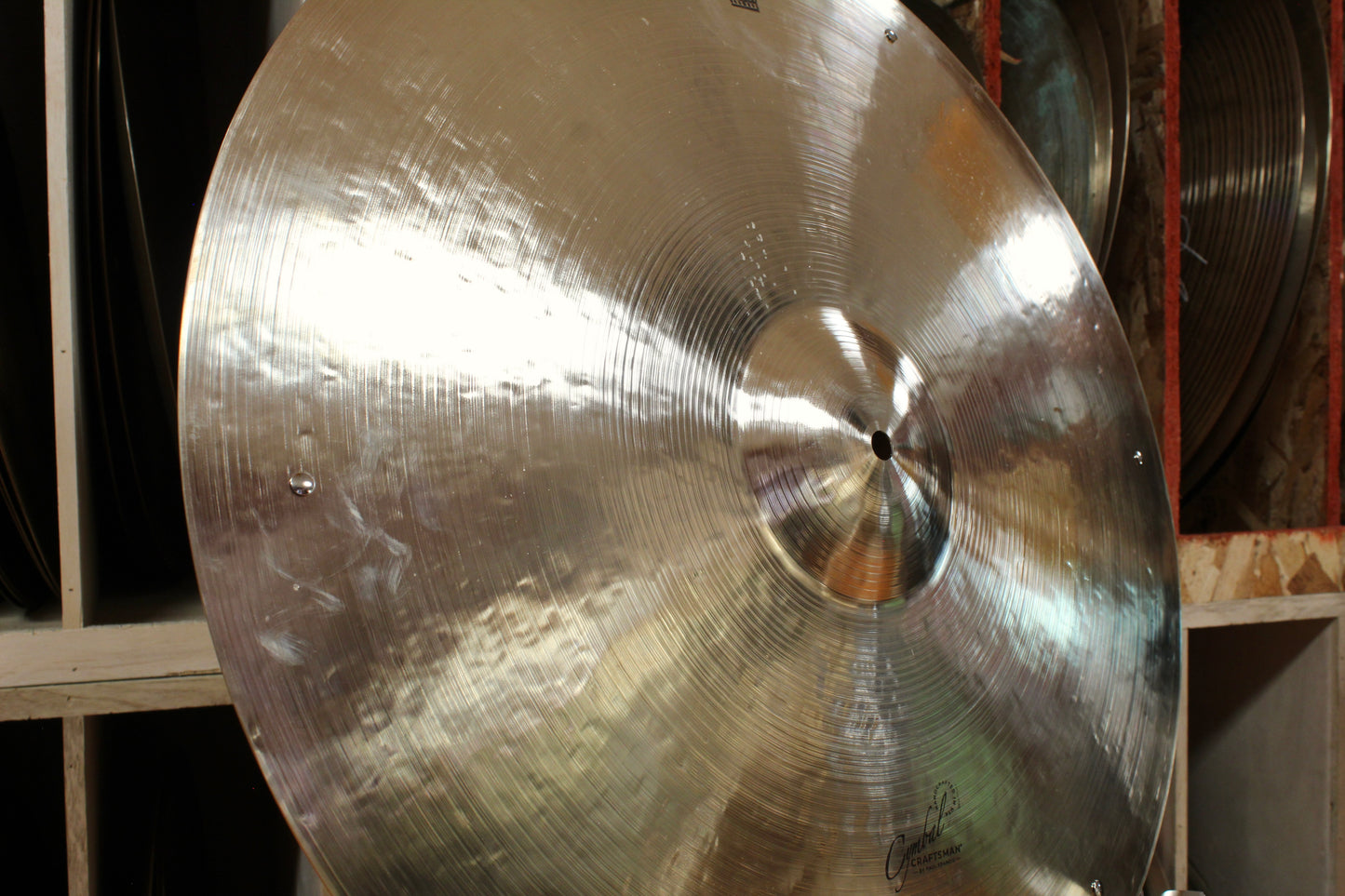 Cymbal Craftsman 22" Elvin-Inspired Dark Vintage Light Brilliant Ride 2266g