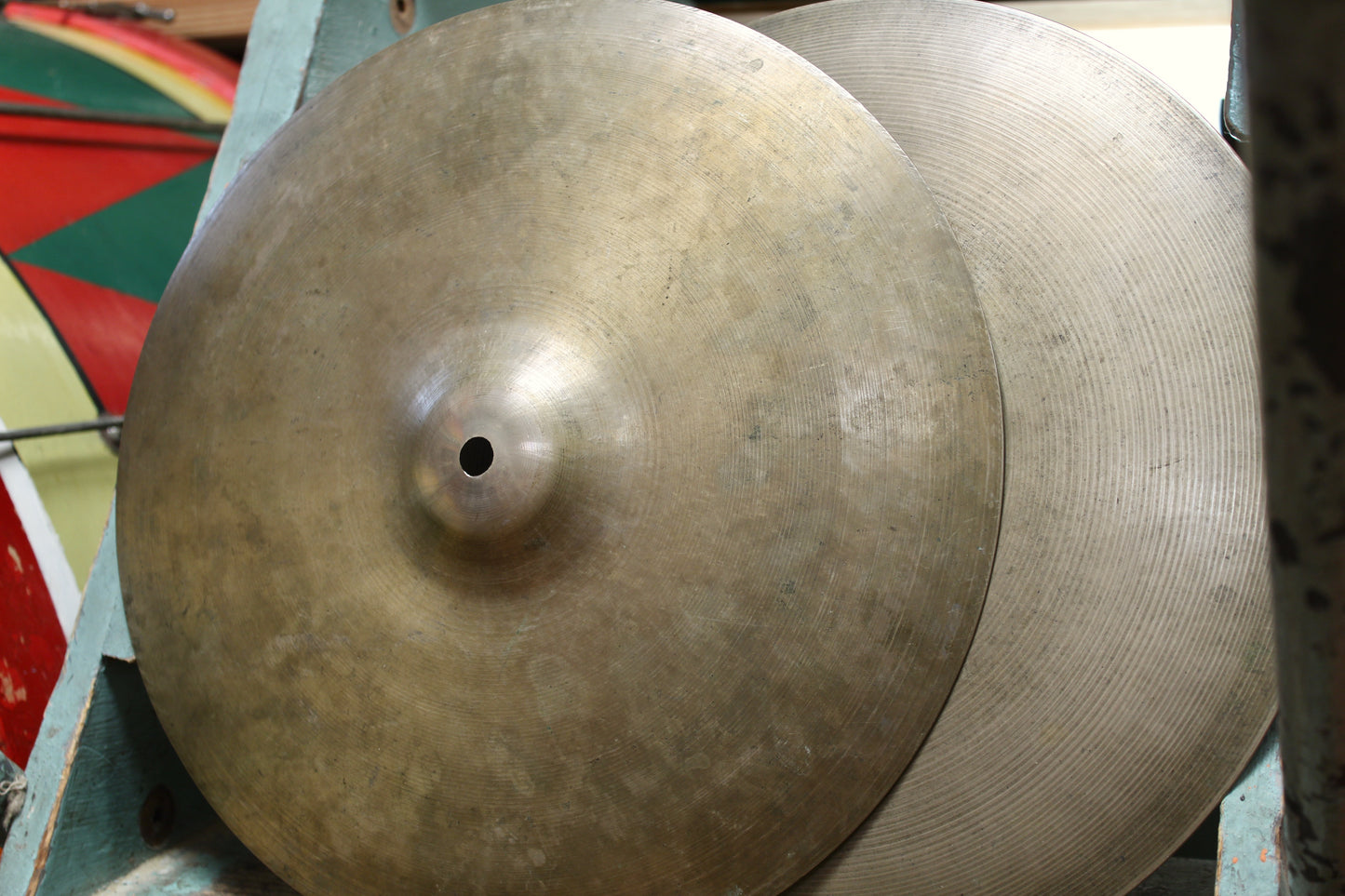 1950/60s Vibra F&F 14" Hi-Hats 854/848g