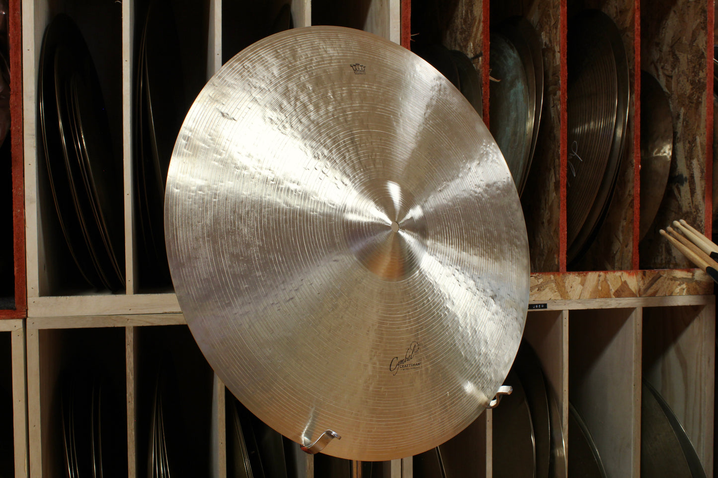 Cymbal Craftsman 22" Dark Vintage Nefertiti Style Ride 2591g