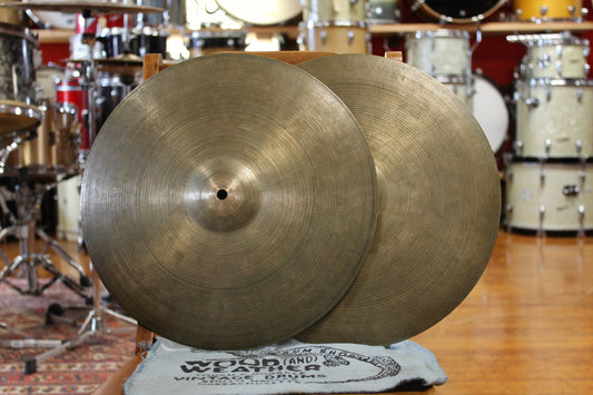 1959 K. Zildjian 14" Old Stamp IVb Hi-Hats 848/856g