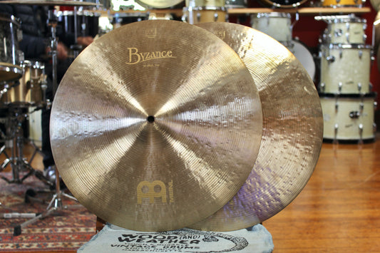 Meinl 16" LE Byzance Jazz Thin Hi-Hats 1007/1254g - Used