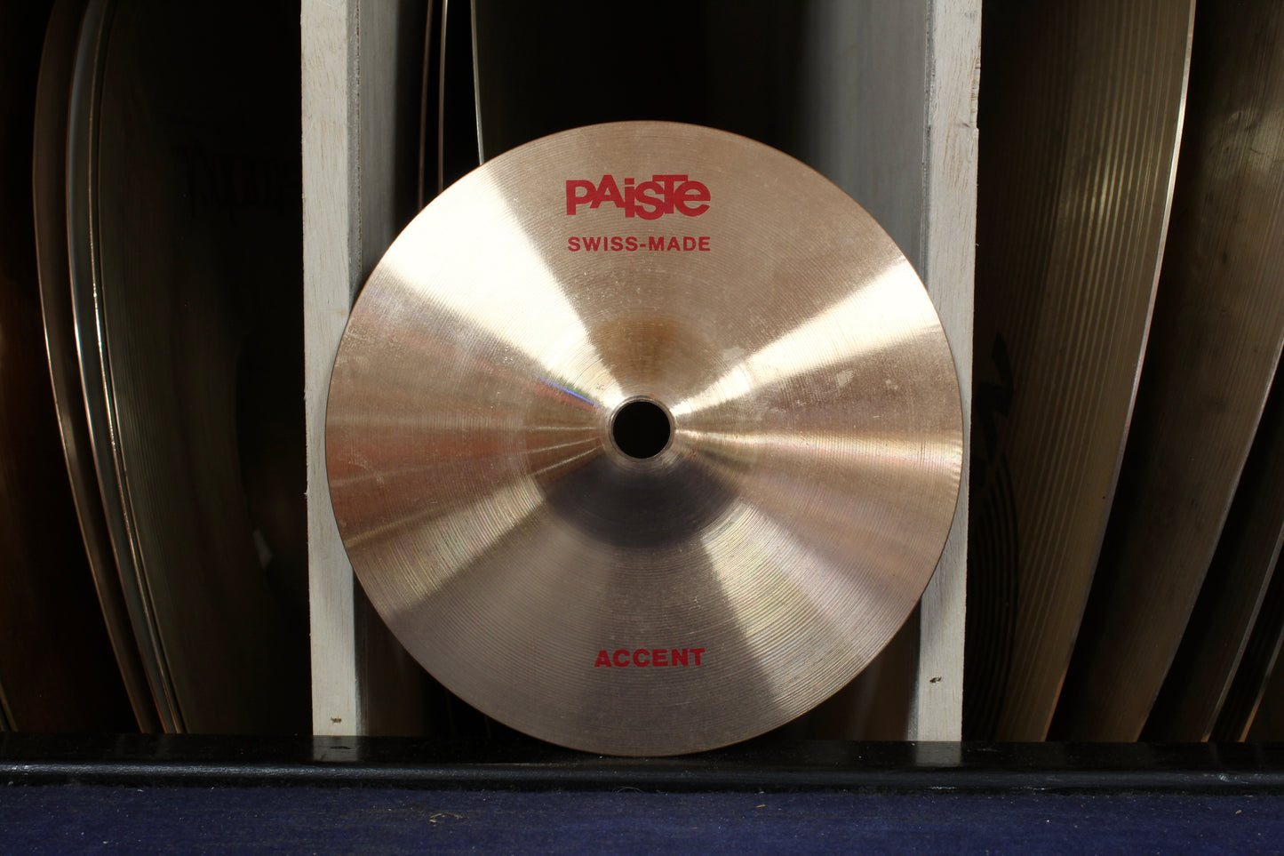 1980s Paiste Accent Cymbal Pair – 5.75" and 7.75"