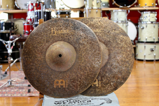 Meinl 14" Byzance Extra Dry Medium Hi-Hat 864/1362g - Used