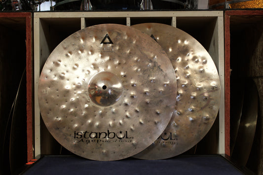 Istanbul Agop 17" Xist Dry Dark Brilliant Hi-Hats 1058/1557g