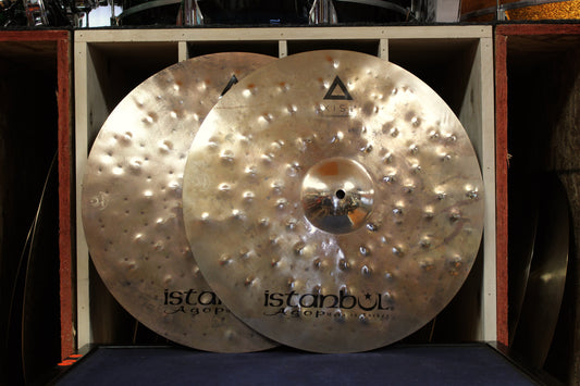 Istanbul Agop 17" Xist Dry Dark Brilliant Hi-Hats 1058/1557g