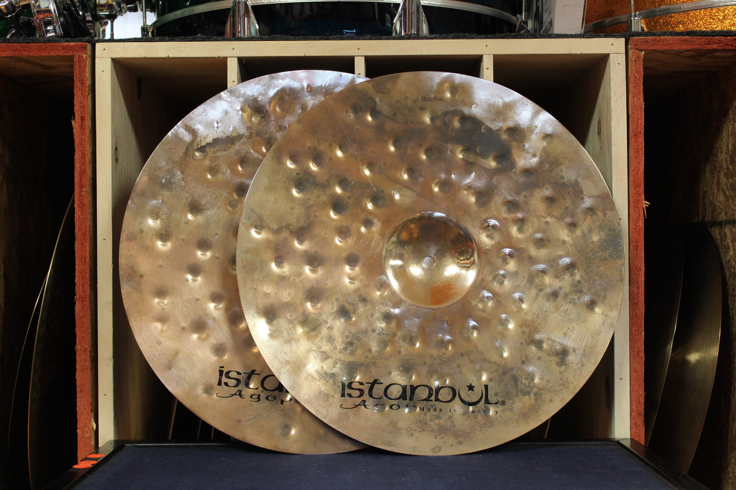 Istanbul Agop 17" Xist Dry Dark Brilliant Hi-Hats 1058/1557g