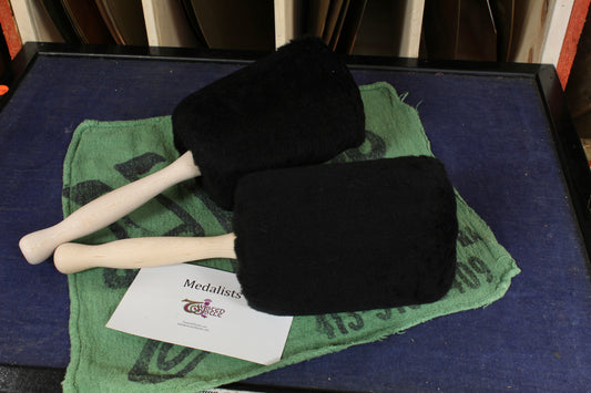 Twisted Thistle Medalists Bass Drum Mallet - Black