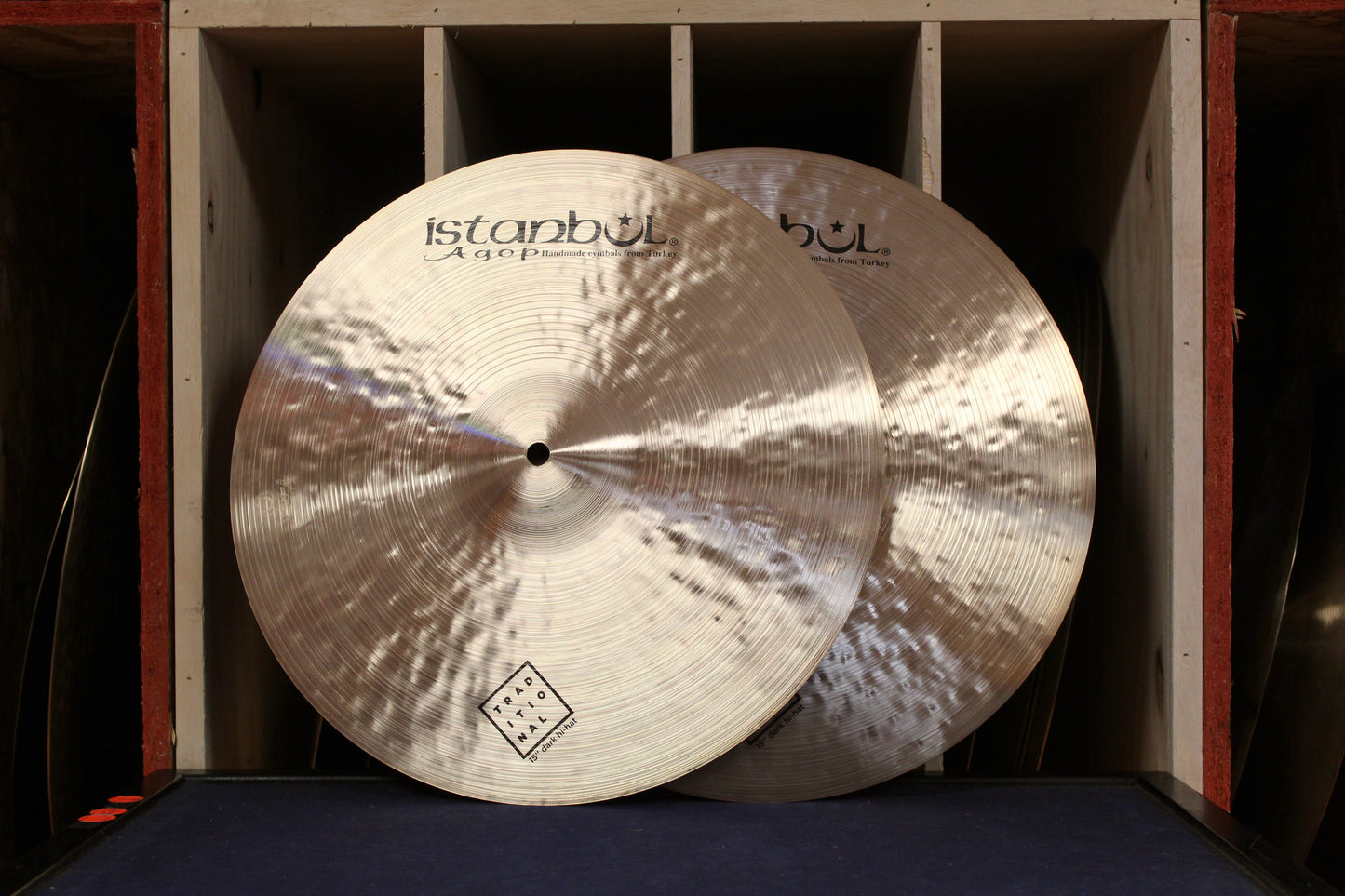 Istanbul Agop 15" Traditional Dark Hi-Hats 1017/1235g