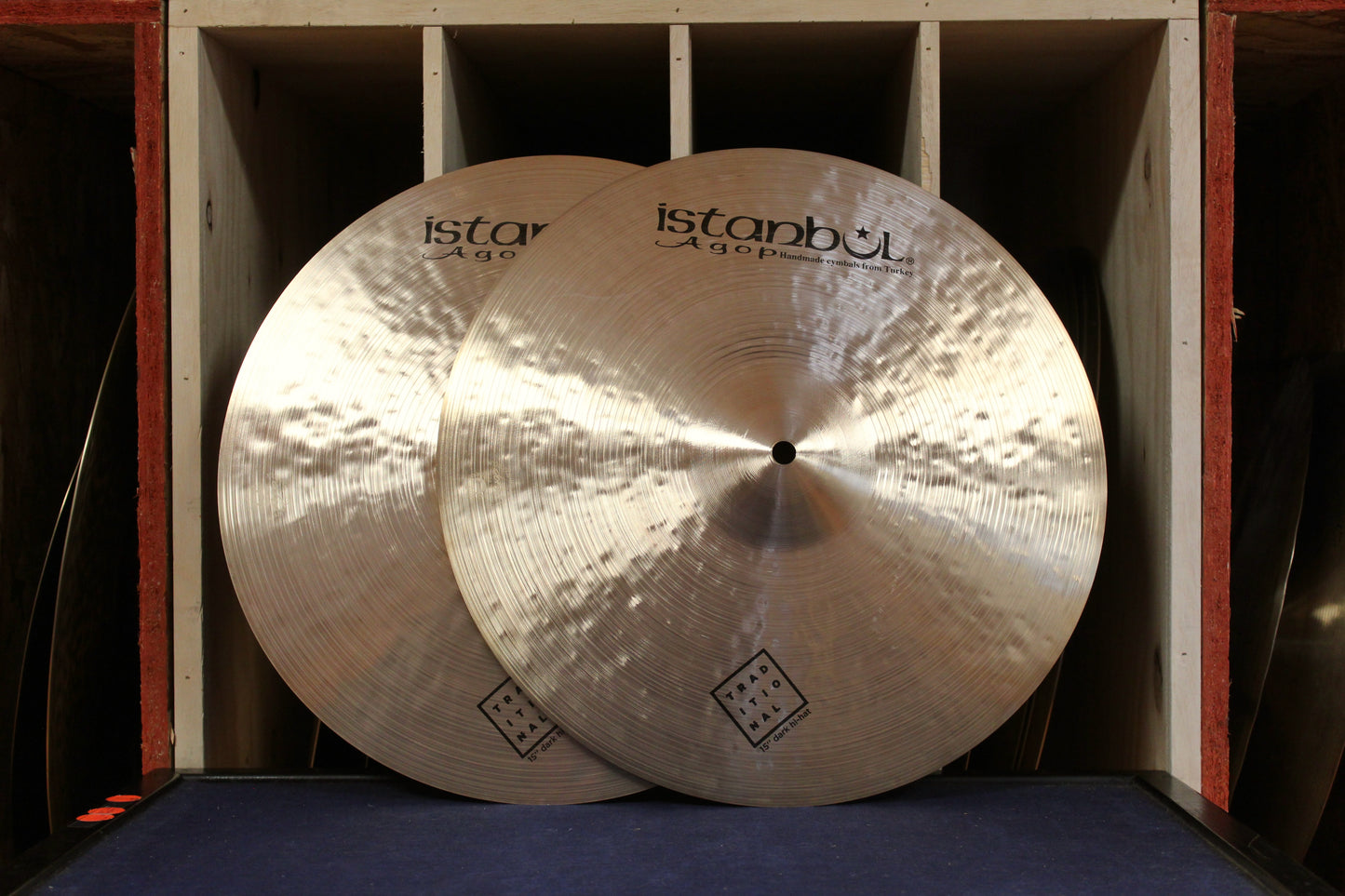 Istanbul Agop 15" Traditional Dark Hi-Hats 1017/1235g