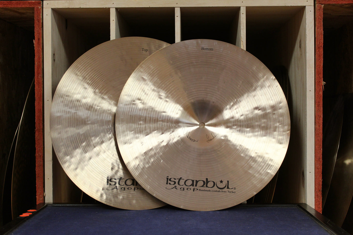 Istanbul Agop 15" Traditional Dark Hi-Hats 1017/1235g