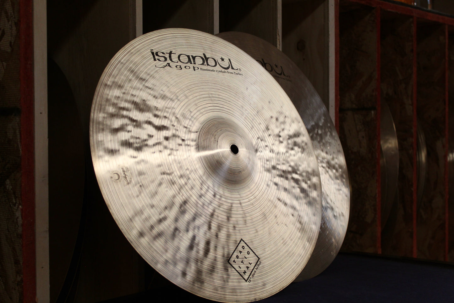 Istanbul Agop 15" Traditional Dark Hi-Hats 1017/1235g