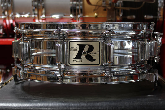 1970's Rogers Big R 5"x14" Dynasonic Snare Drum