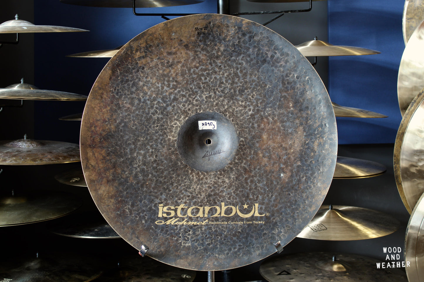 Used Istanbul Mehmet 22" 61st Anniversary Vintage Ride Cymbal 2290g