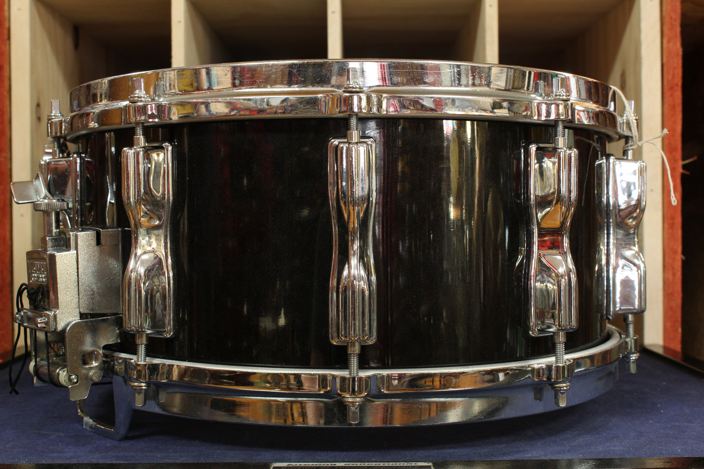 1980s Tama 6.5x14 Artstar Snare Drum in Metallic Black