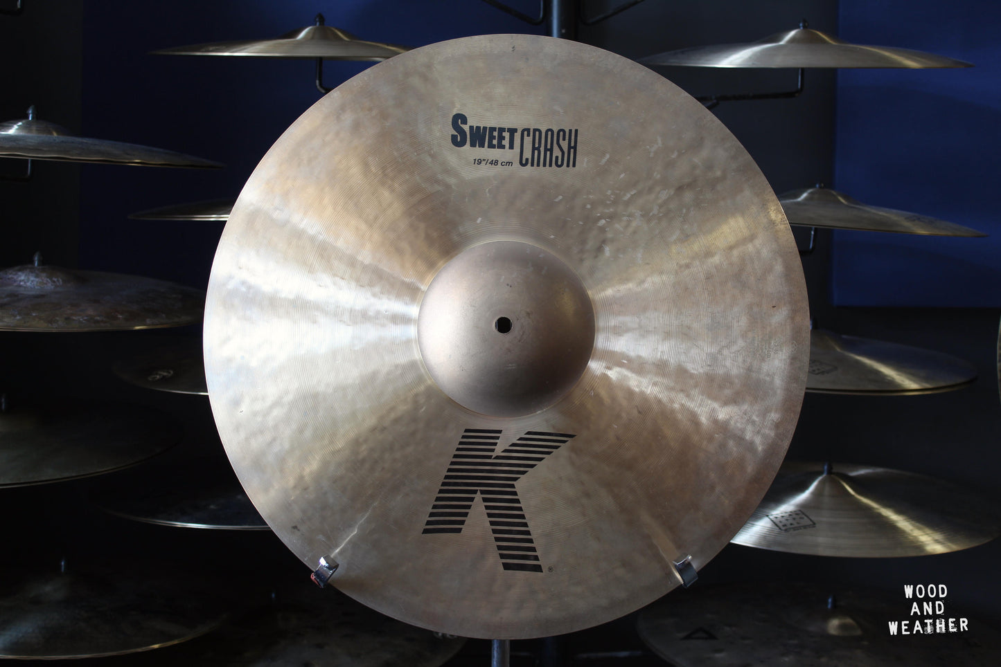 Used Zildjian 19" K Sweet Crash Cymbal 1485g