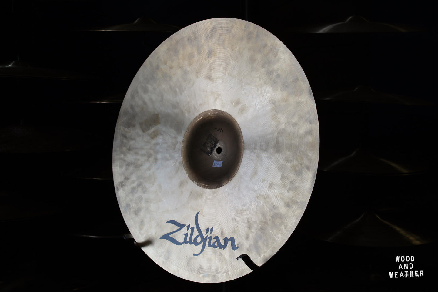 Used Zildjian 19" K Sweet Crash Cymbal 1485g