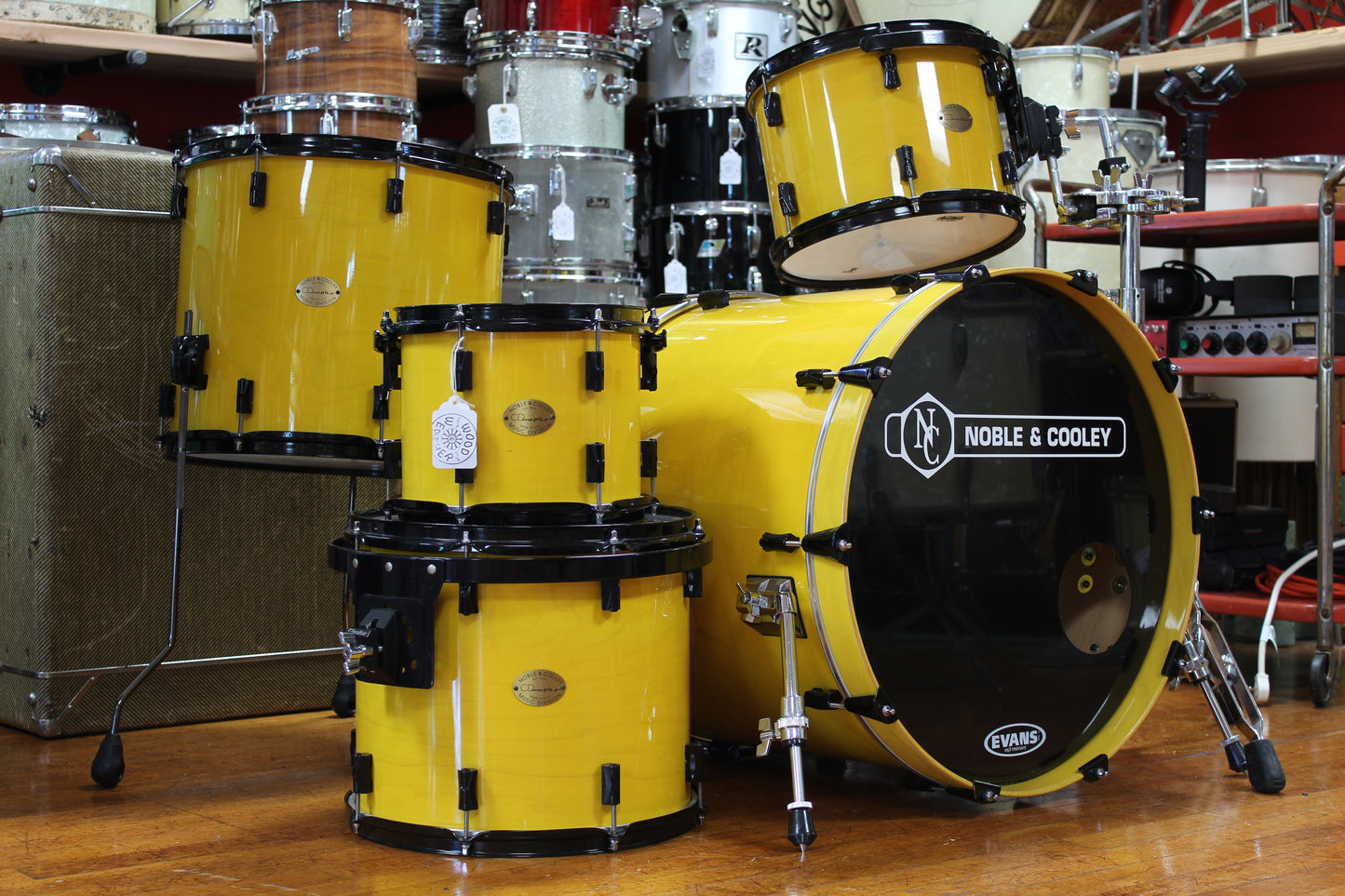 2004 Noble & Cooley CD Maple in Transparent Yellow High Gloss 18x22 14x16 12x14 9x12 8x10