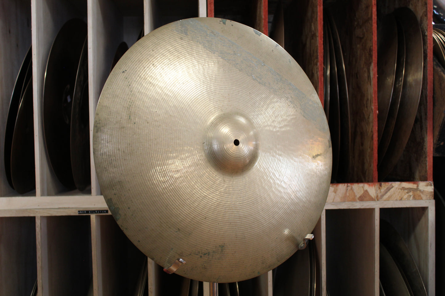 1960s Paiste 20" Solid Stamp Formula 602 Ride 2298g