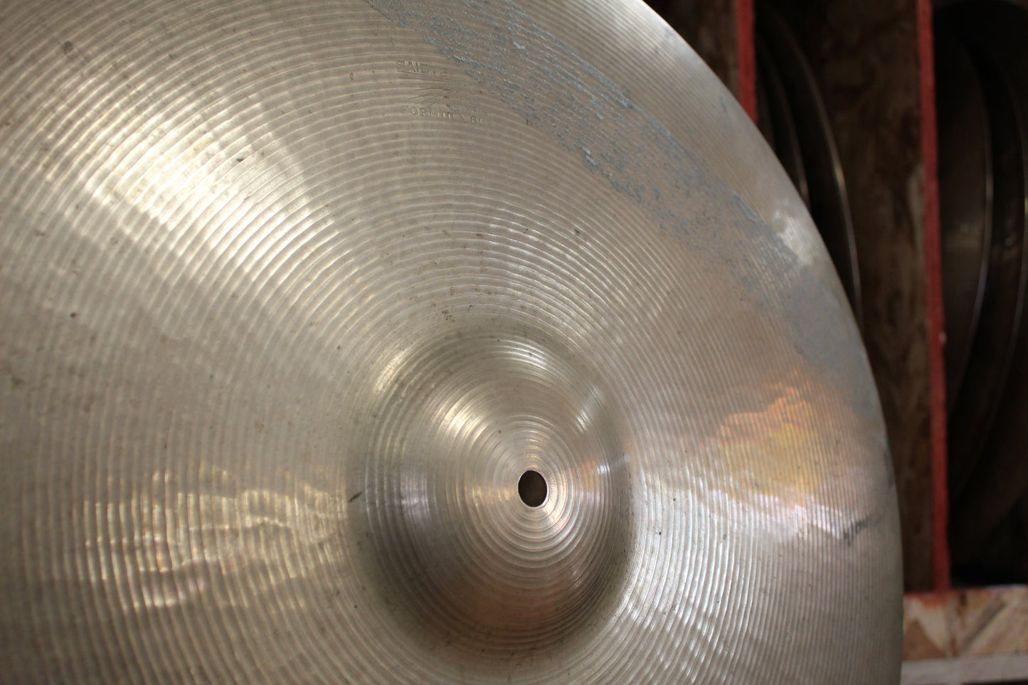 1960s Paiste 20" Solid Stamp Formula 602 Ride 2298g