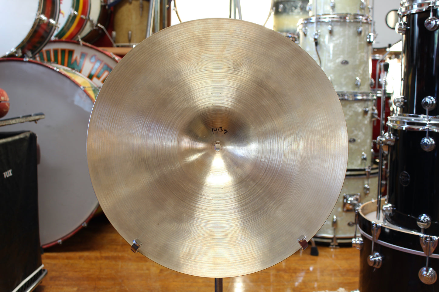 1970s A. Zildjian 18" Crash 1413g