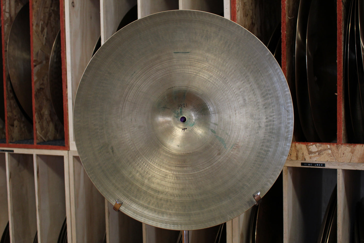 1960s A. Zildjian 18" Crash Ride 1981g