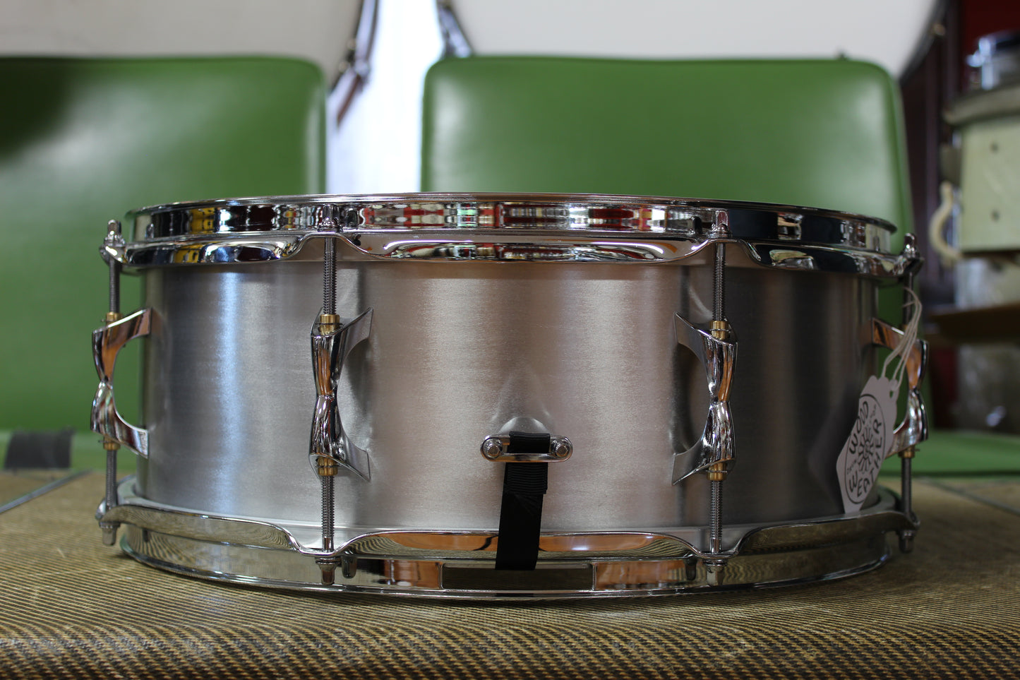 Inde Drum Lab Kalamazoo 5.5"x15" Aluminum Snare Drum