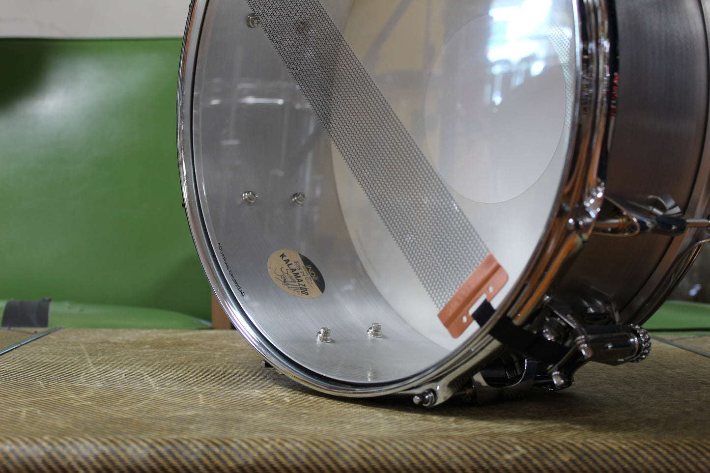 Inde Drum Lab Kalamazoo 5.5"x15" Aluminum Snare Drum