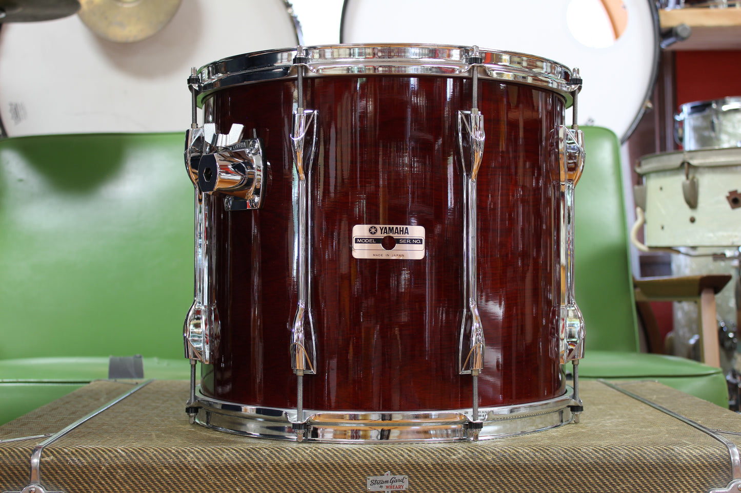 1988 Yamaha Recording Custom in Cherry 16x22 13x15 10x12 10x10