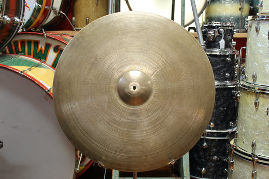 1950s A. Zildjian 26" Hollow Block Stamp Ride 4284g