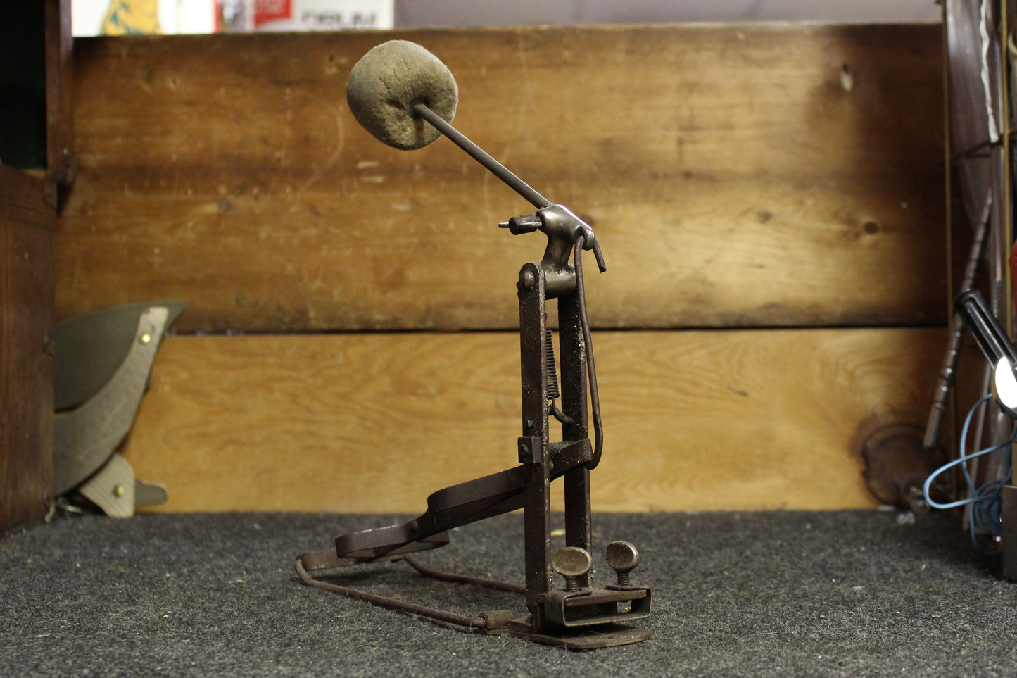 1920s Walberg and Auge 20th Century Bass Drum Pedal