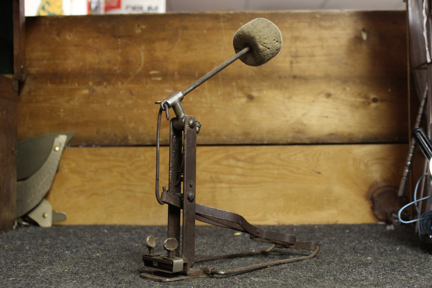 1920s Walberg and Auge 20th Century Bass Drum Pedal