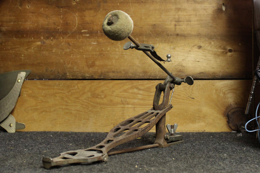 1900s Walberg and Auge Bass Drum Pedal