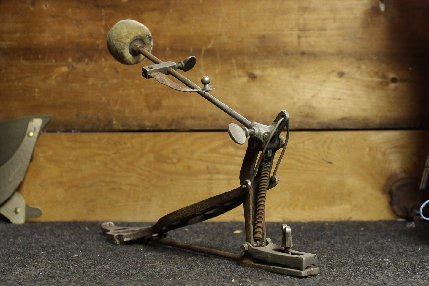 1900s Walberg and Auge Bass Drum Pedal