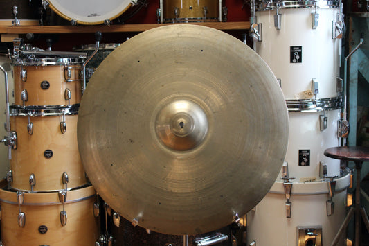 1950s A. Zildjian 24" Block Stamp Ride 3408g