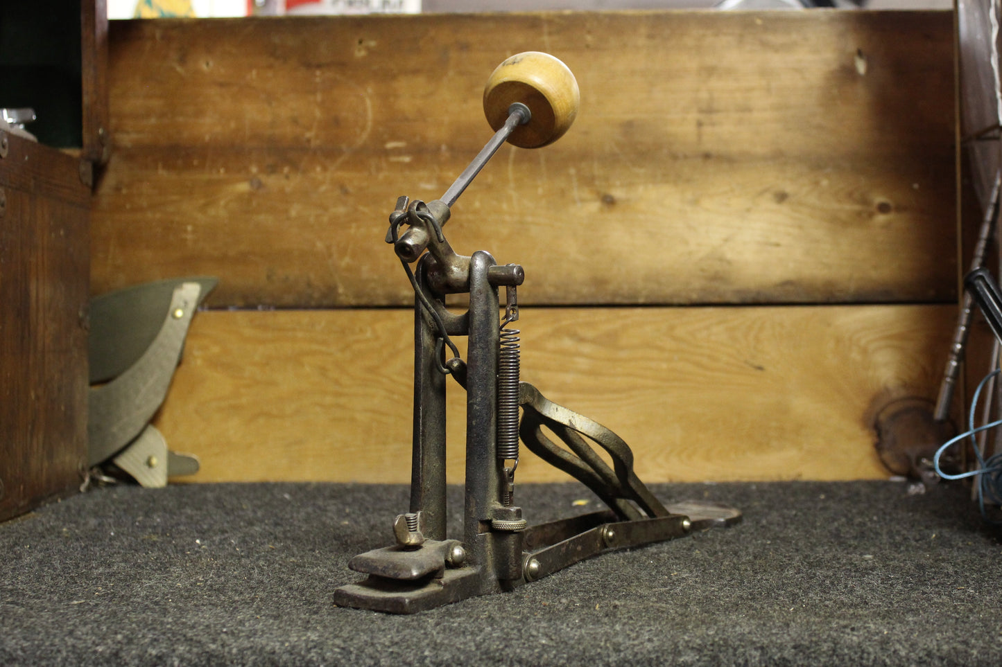 1930s Walberg and Auge Bass Drum Pedal