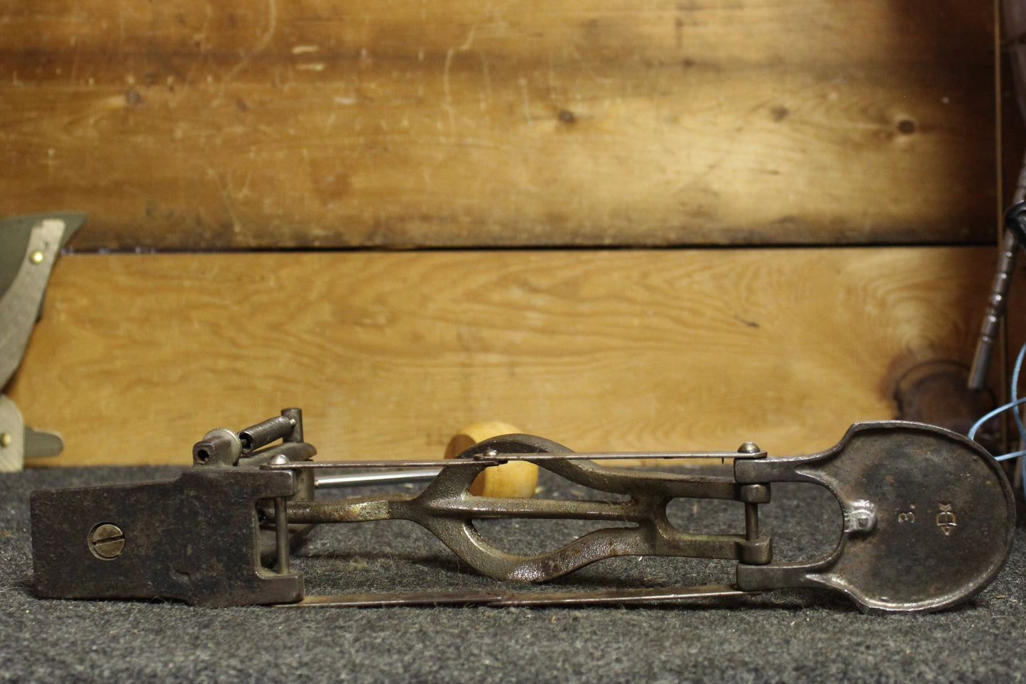 1930s Walberg and Auge Bass Drum Pedal