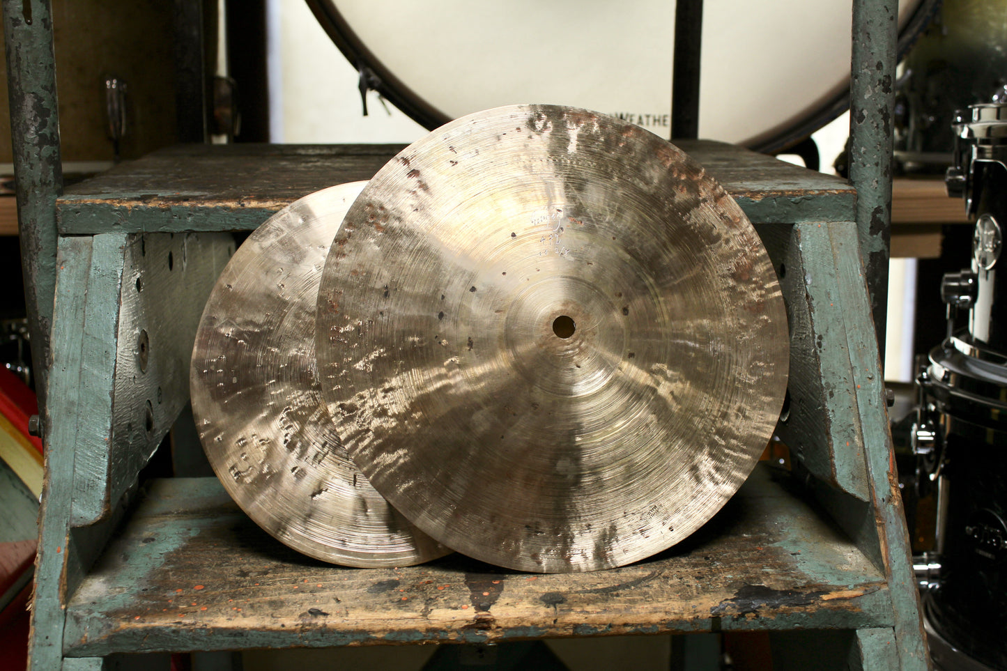 Quiqeg Uneven 8 5/16" & 10 3/4" Hi-Hats 312/472g